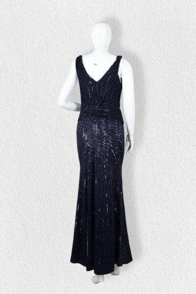 Midnight Majesty Sequin Gown
